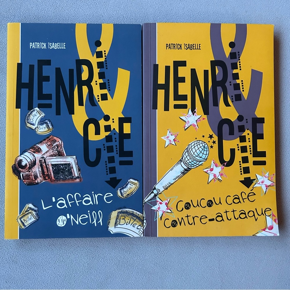 FRENCH ~ Set of 2 ~ Henri Cie #3 & #4